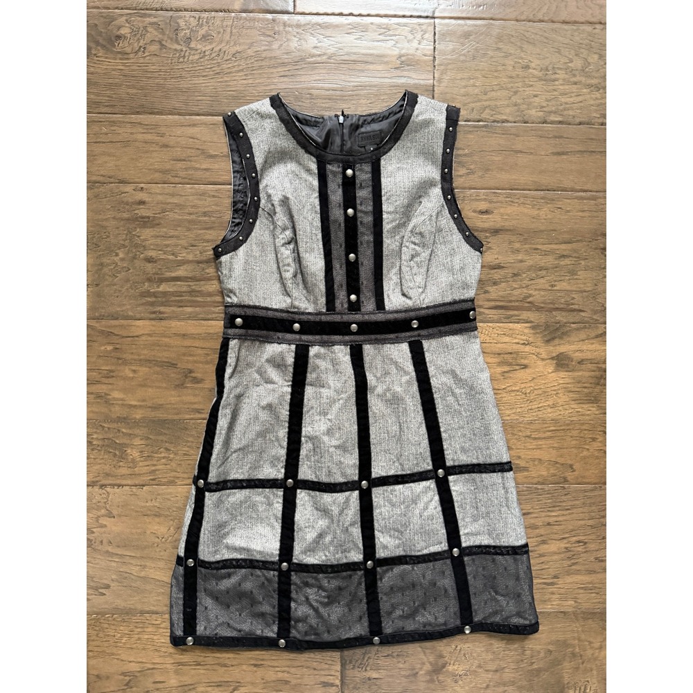 Anna Sui Sleeveless Studded Dress Size‎ 9 Modern